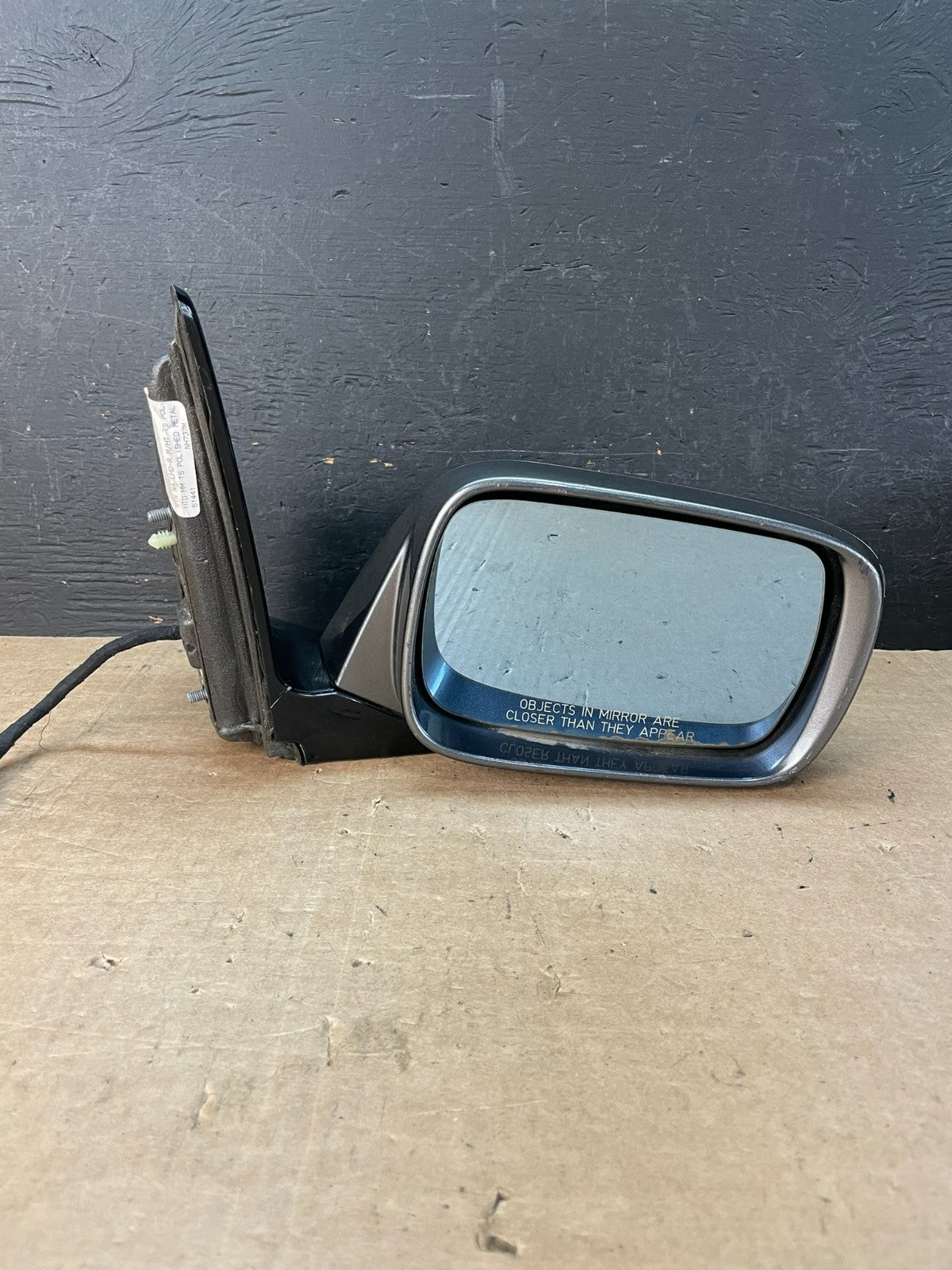 2010 to 2013 Acura MDX Right Passenger RH Side View Door Mirror AE8505 DW9