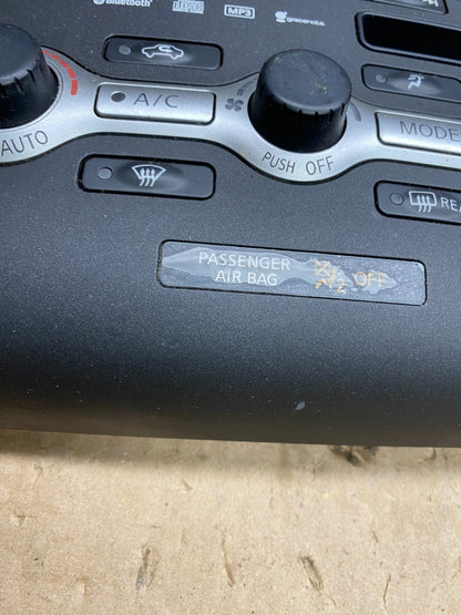 2010 - 2014 Nissan Murano Temperature Climate A/C AC Control Panel Z0186 DG1