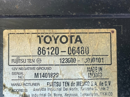 2010 2011 Toyota Camry Radio AM/FM CD Player Climate Control AI0492 DW8