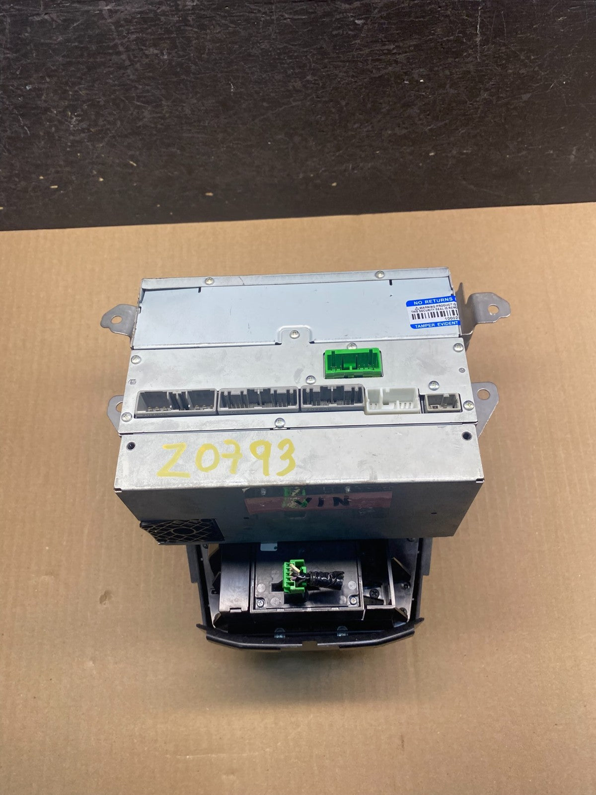 2007 to 2009 Acura Mdx Radio Stereo 6 CD Player Climate Control Pan OE AG3790 DG6