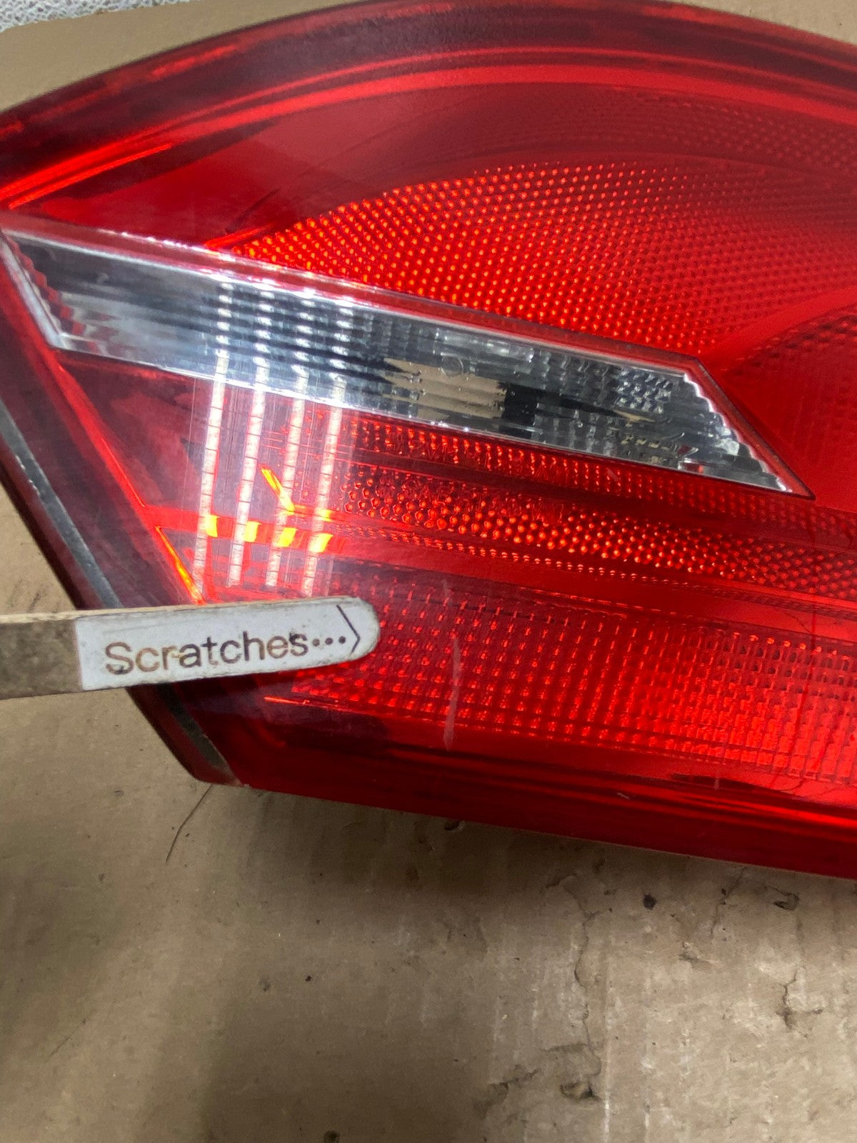 2011-2014 Volkswagen Jetta Right RH Inner Trunk Tail Light A8092 LK3
