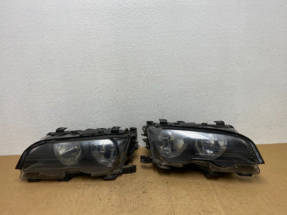 2000 to 2003 BMW 325Ci 330Ci E46 Coupe Left+Right Halogen Headlights AD1429 DW0