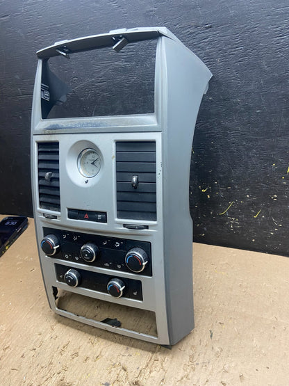 2008-2010 Dodge Grand Caravan Radio Bezel Climate Control AC Heater T8808 DG1