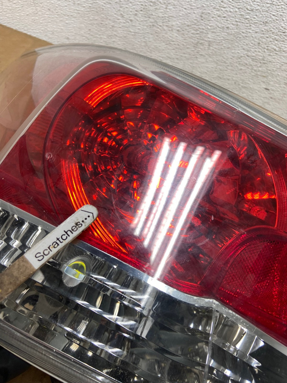 2008 to 2012 Honda Accord Sedan Tail light Left Driver LH Side AD2366 LK3