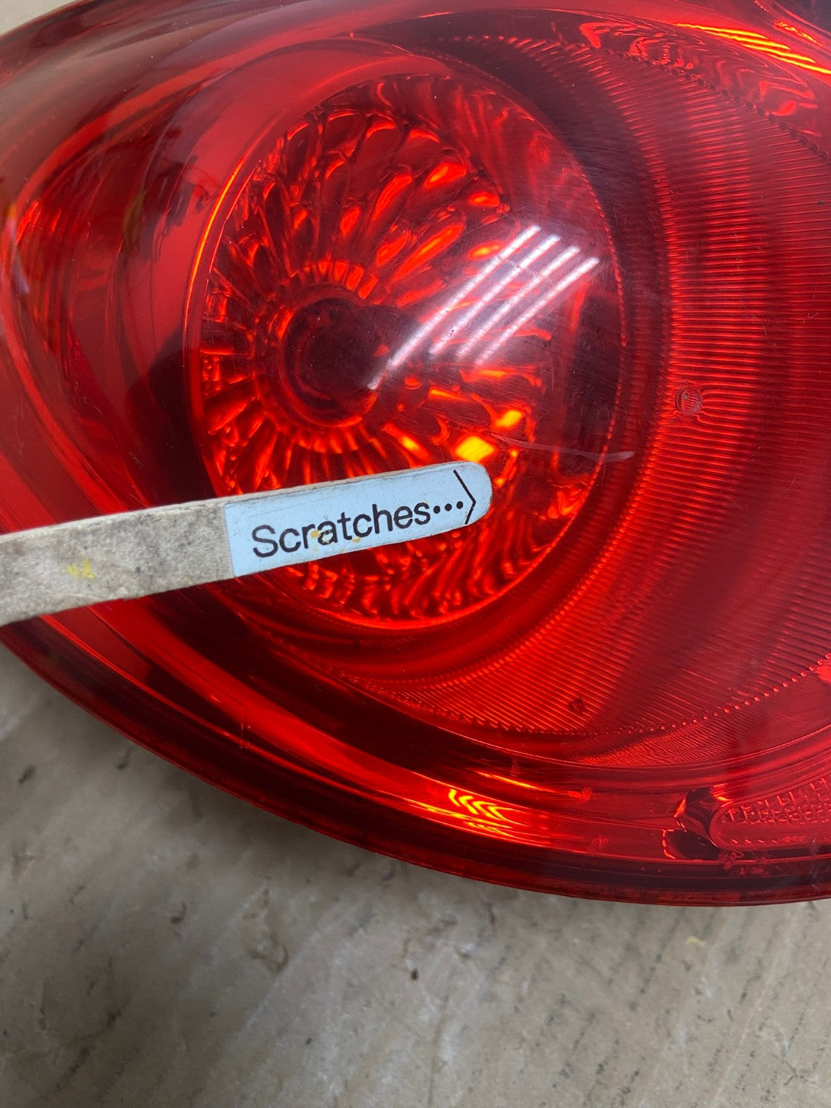 2007 to 2010 Hyundai Elantra Sedan Left Driver Side Tail Light AB8316 LK3