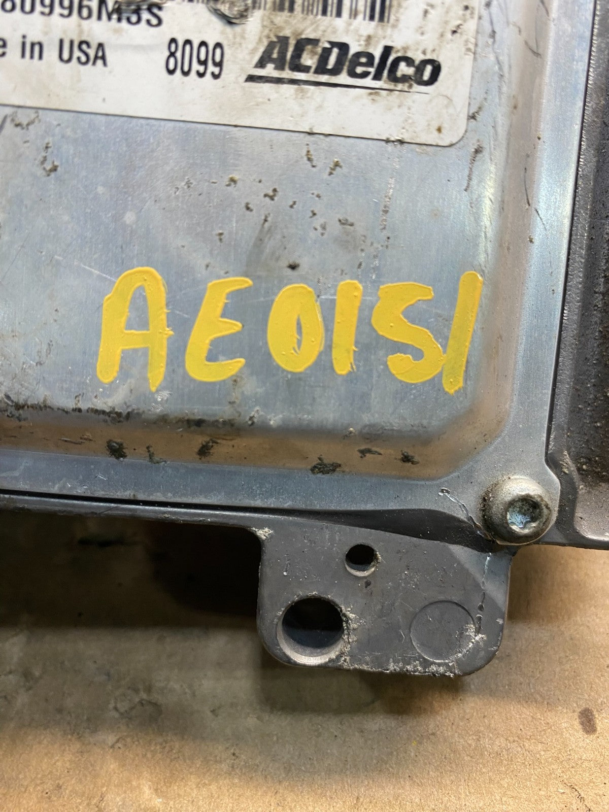 2008 Chevrolet Silverado 2500 5.3L Engine Control Module ECM ECU ae0151 DG3