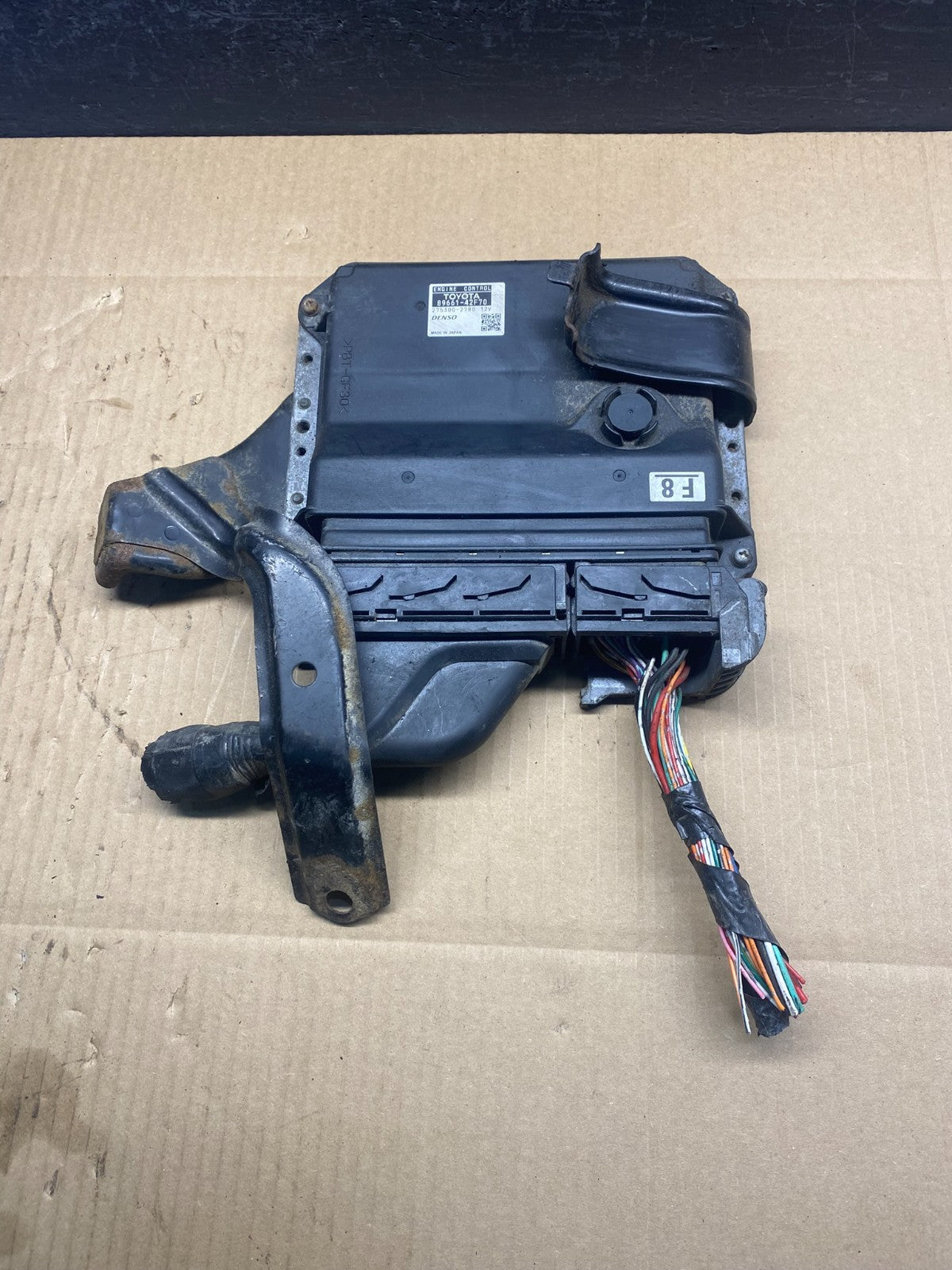 2008 Toyota Rav4 Electronic Engine Control Module ECU ECM AD0477 DG0