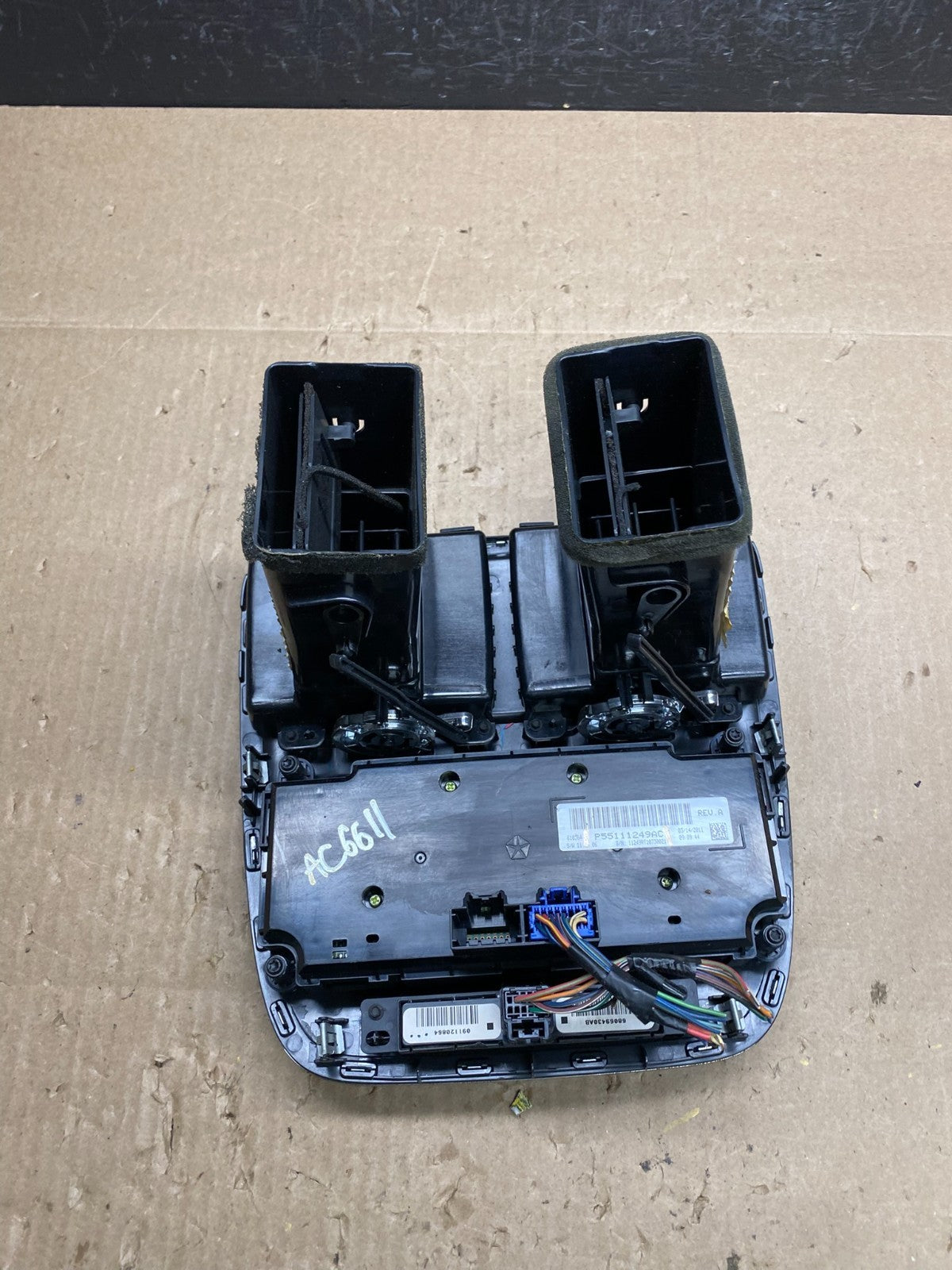 2011-2016 Dodge Grand Caravan Temperature Climate Control AC Heater AC6611 DG3