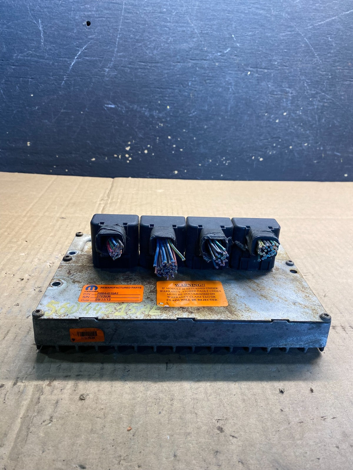 2005 to 2006 Jeep Grand Cherokee 3.7L Ecm Ecu Computer aa7694 DG0