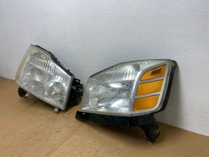 2004 to 2007 Nissan Armada Left+Right Side Set Headlights AD1380 DW1