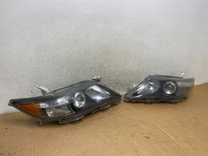 2010 - 2011 Toyota Camry Left+Right Halogen Headlights AI6963 DW2