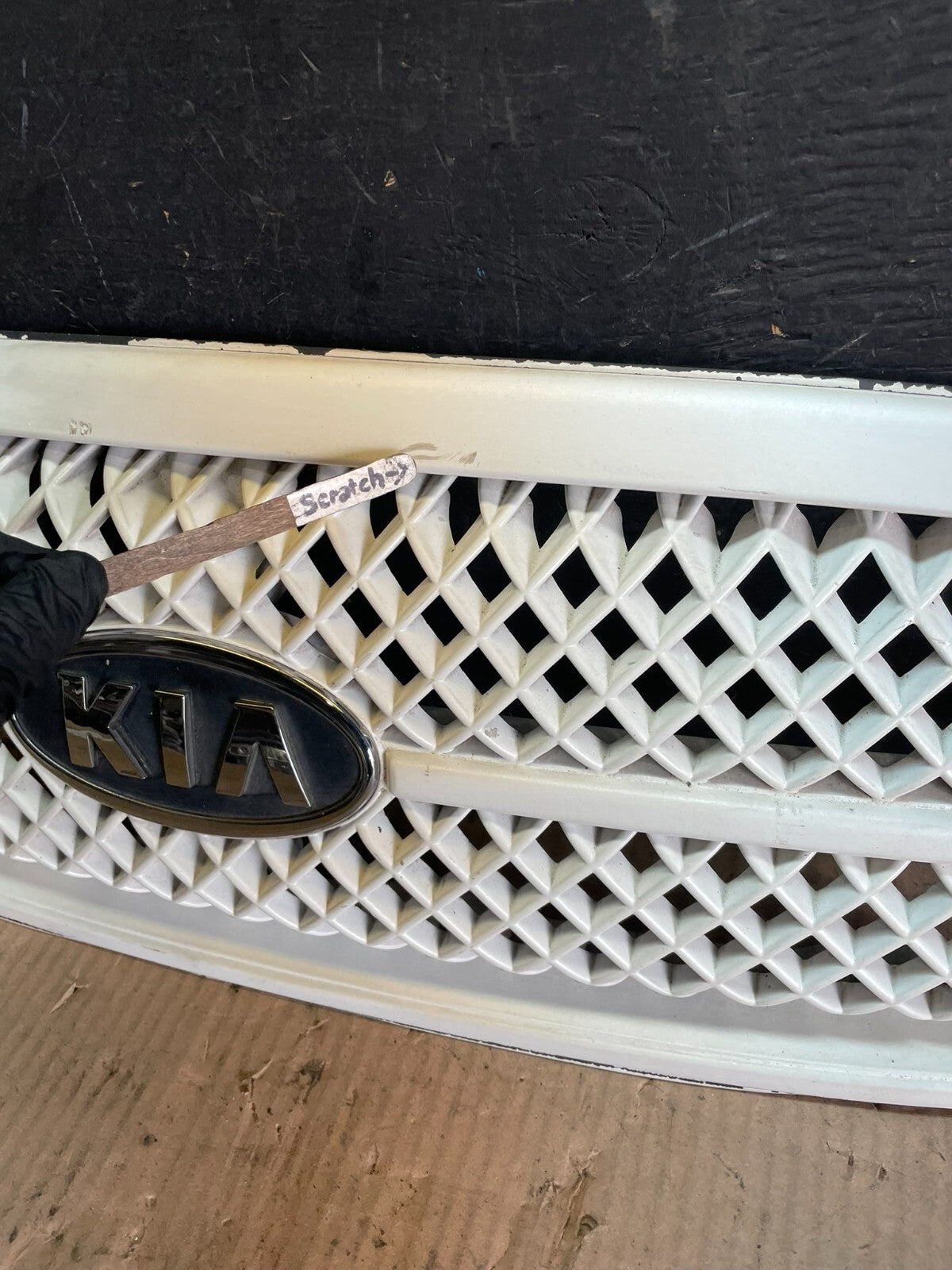 2004 to 2005 Kia Sedona Front Upper Grill Grille L9634 PS4