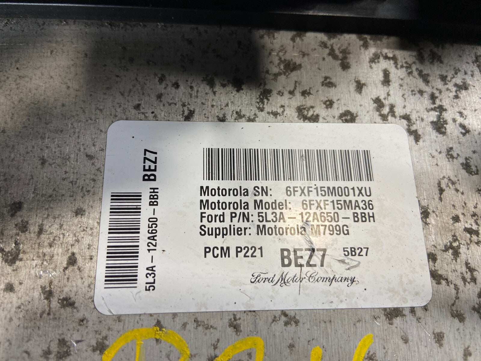 2005 Ford Truck F250 F350 5.4L Engine Control Module ECM 5l3a-12a650-bbh M52052