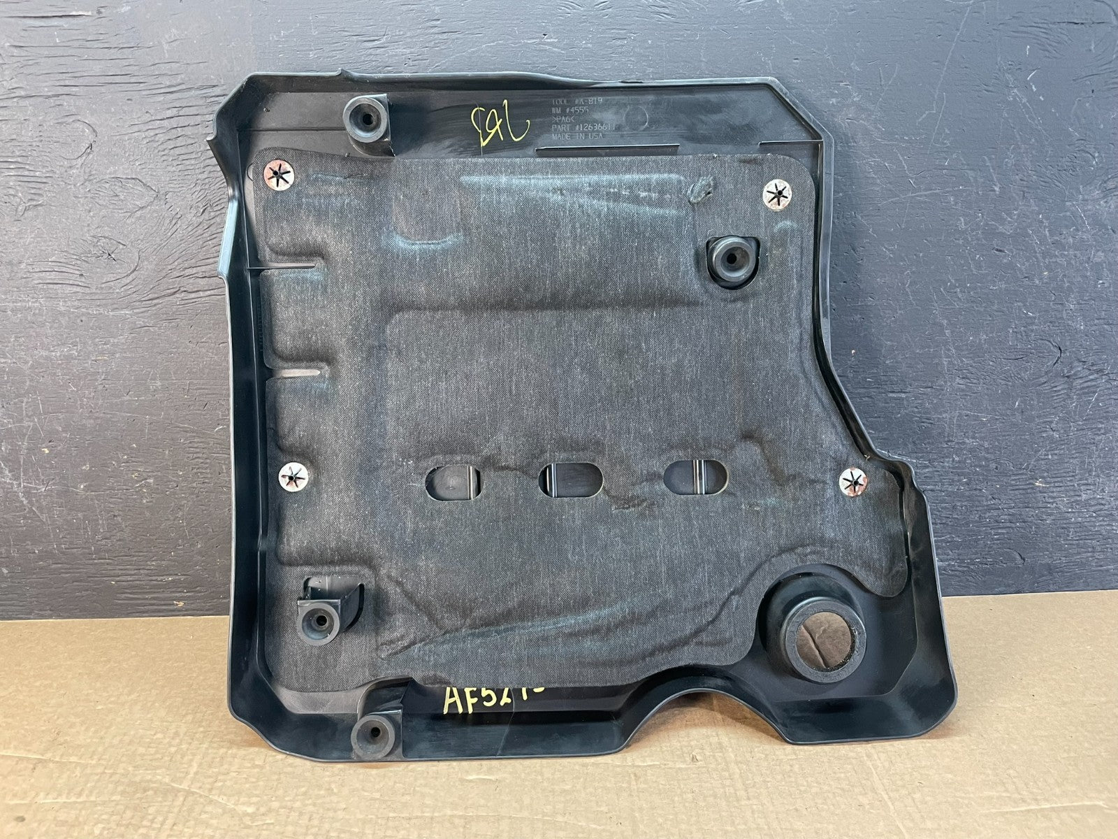 2010 to 2016 Buick Lacrosse 3.6L V6 VVT Engine Motor Shield Cover af5293 DG5