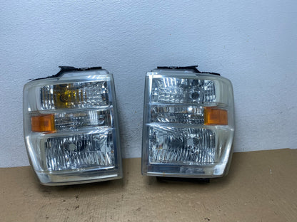 2008-2014 Ford Econoline E150 E250 E350 Left+Right Headlights AF8193 DW0