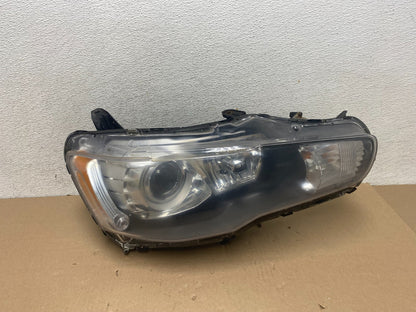 2008-2015 Mitsubishi Lancer Right Passenger Side Headlight Xenon AG5718 DW0