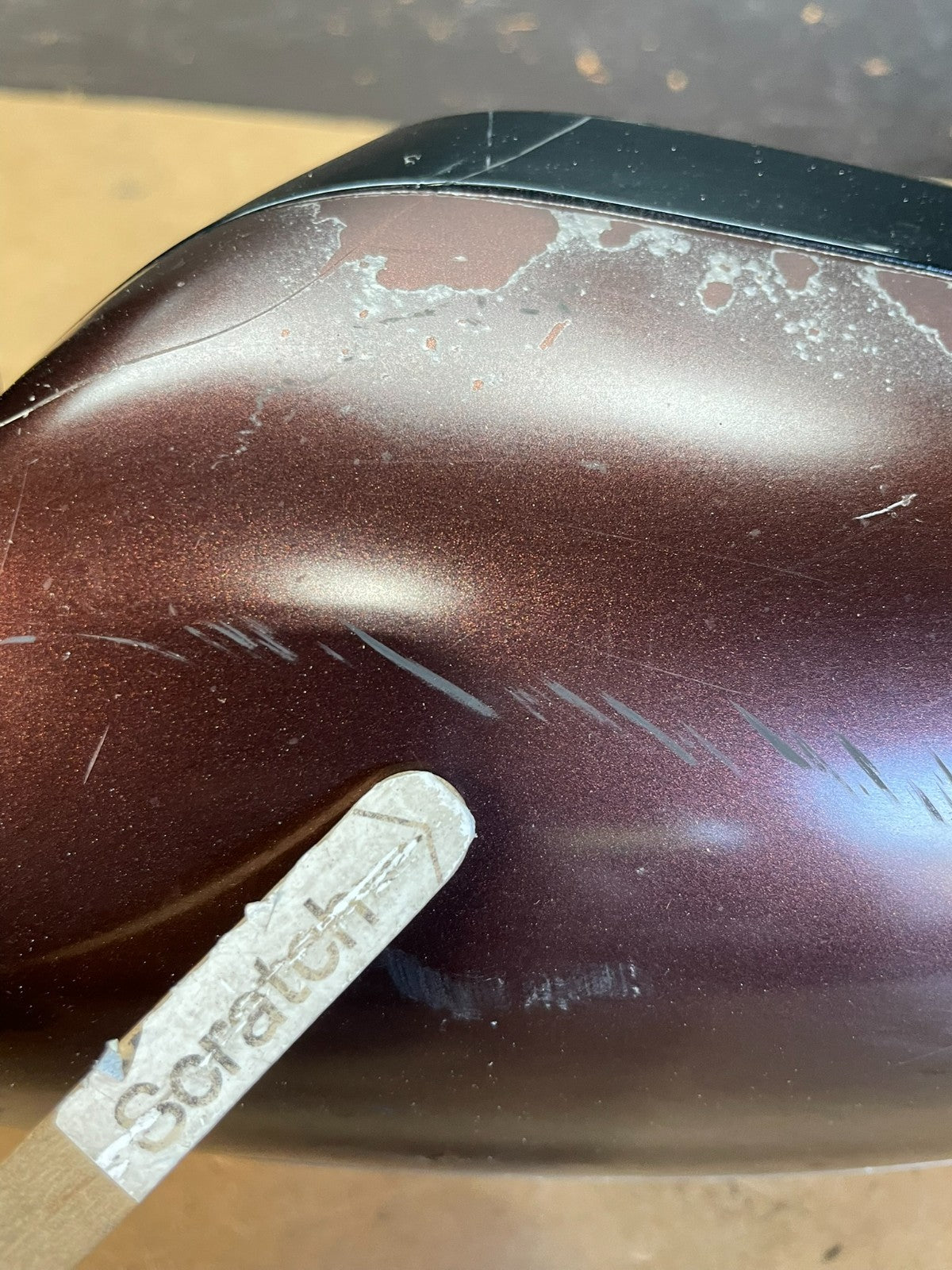 2006 to 2007 Subaru B9 Tribeca Left Driver LH Side Door Turn Sgn Mirror AE0940 D7