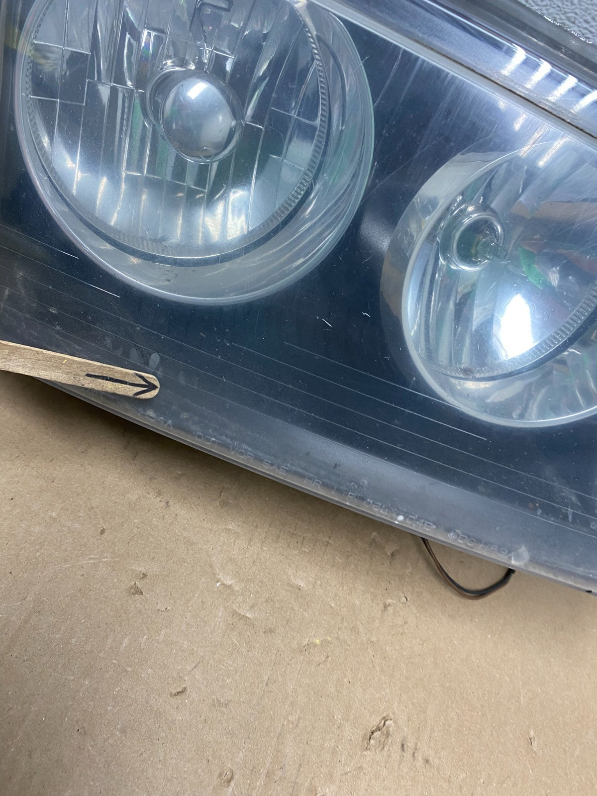 2006-2010 Dodge Charger Right Passenger RH Side Halogen Headlight AD6420 DW5