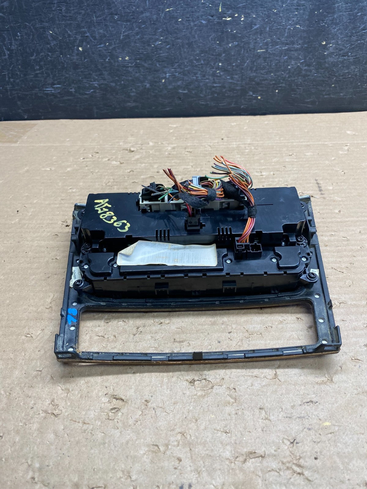 2007-2012 Mercedes X164 GL350 GL450 Climate Control Bezel Wood Switch AG8363 DG5