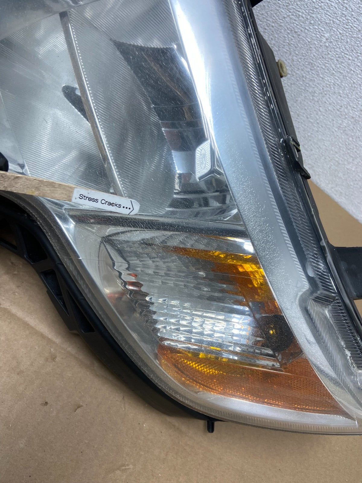 2007 2008 2009 2010 Ford Edge Headlight Left Driver Halogen Oem AB6117 DW3