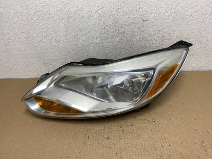 2012 2013 2014 Ford Focus Left Driver Lh Side Halogen Headlight AE9696 DW0
