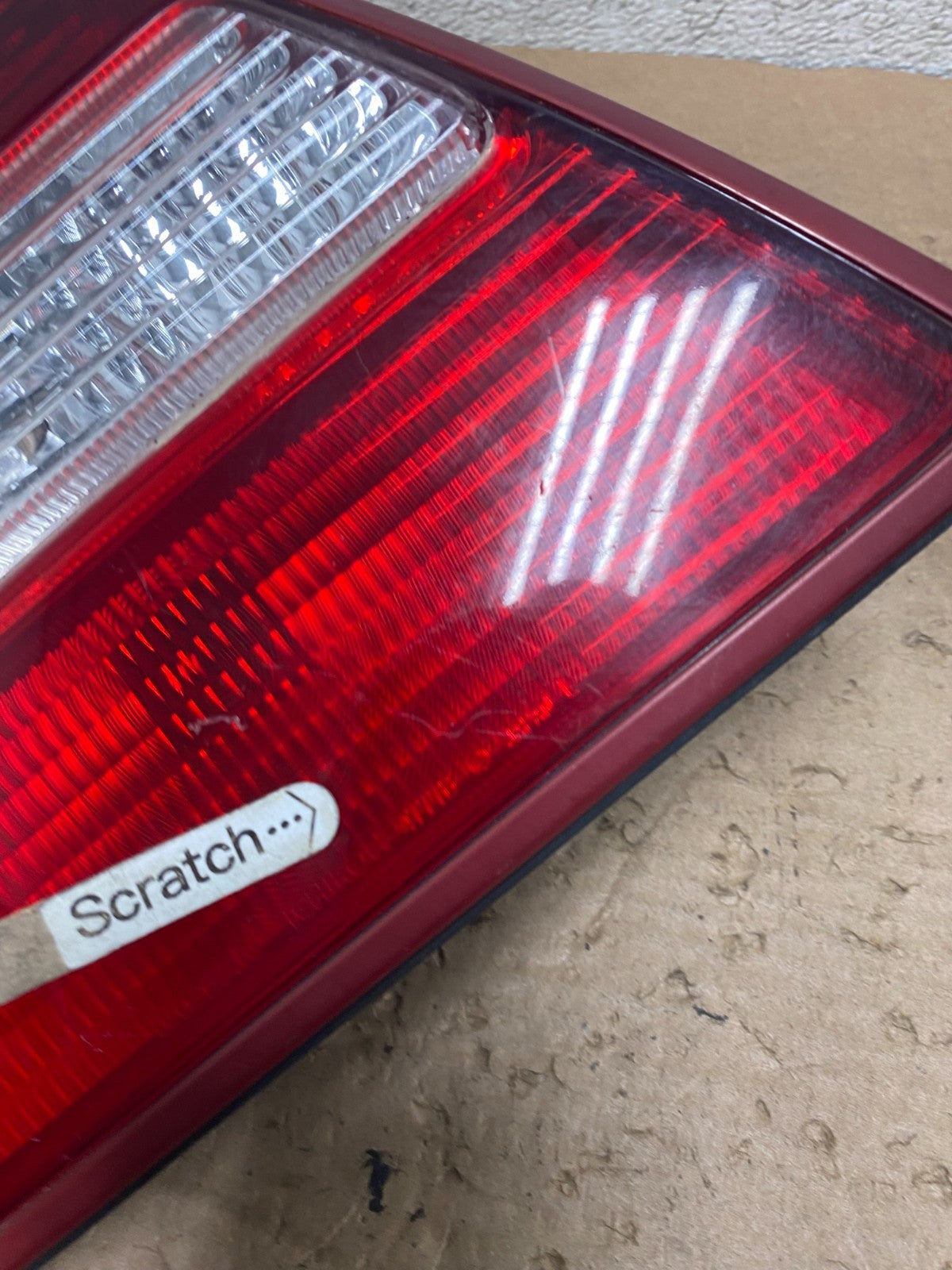 1997 to 1998 Infiniti Q45 Left Driver LH Trunk Inner Tail Light Oem O9290 DW6
