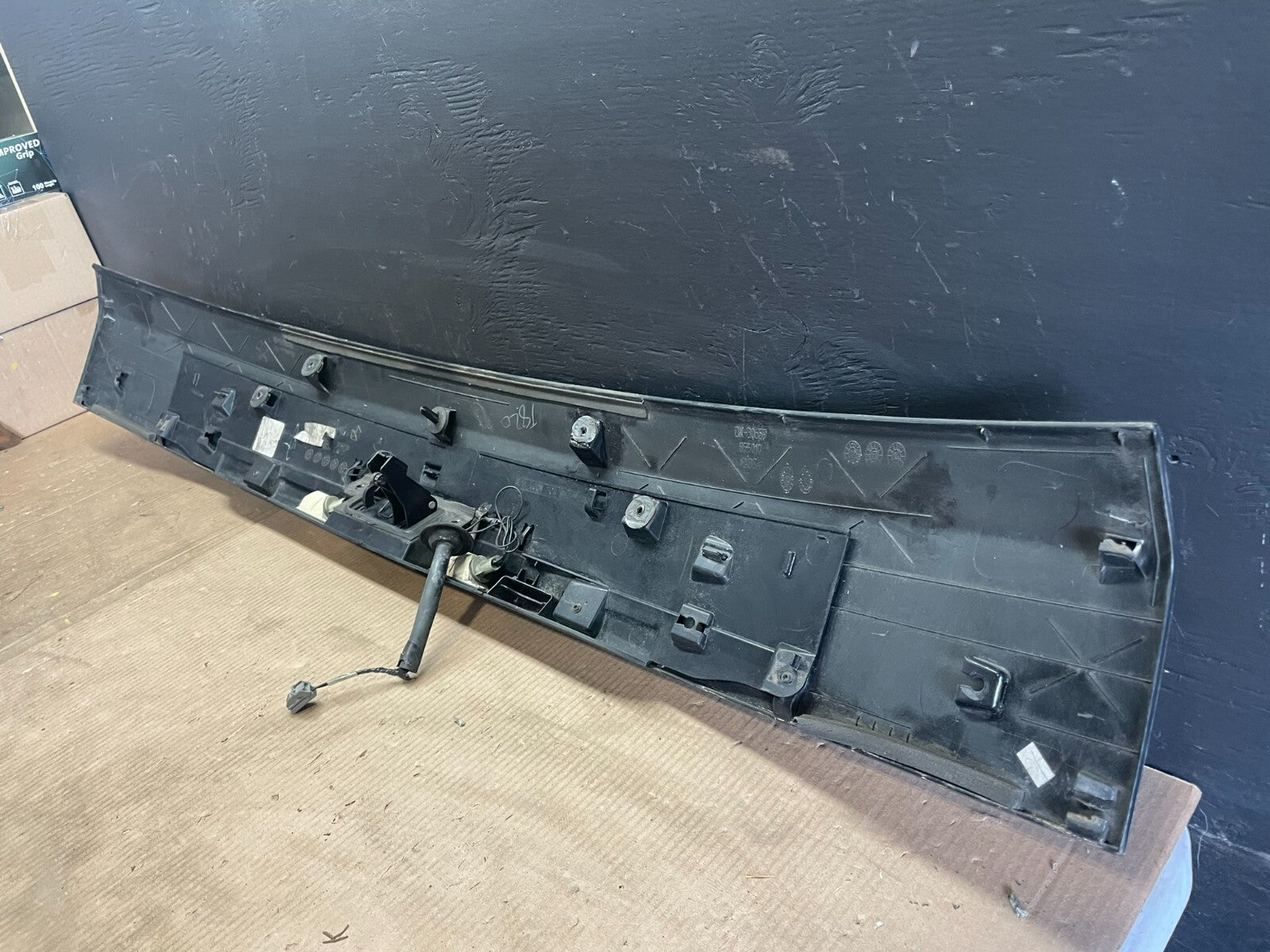 2011-2018 Dodge Grand Caravan Black Rear Tail Gate Trim Molding Panel OEM D51948