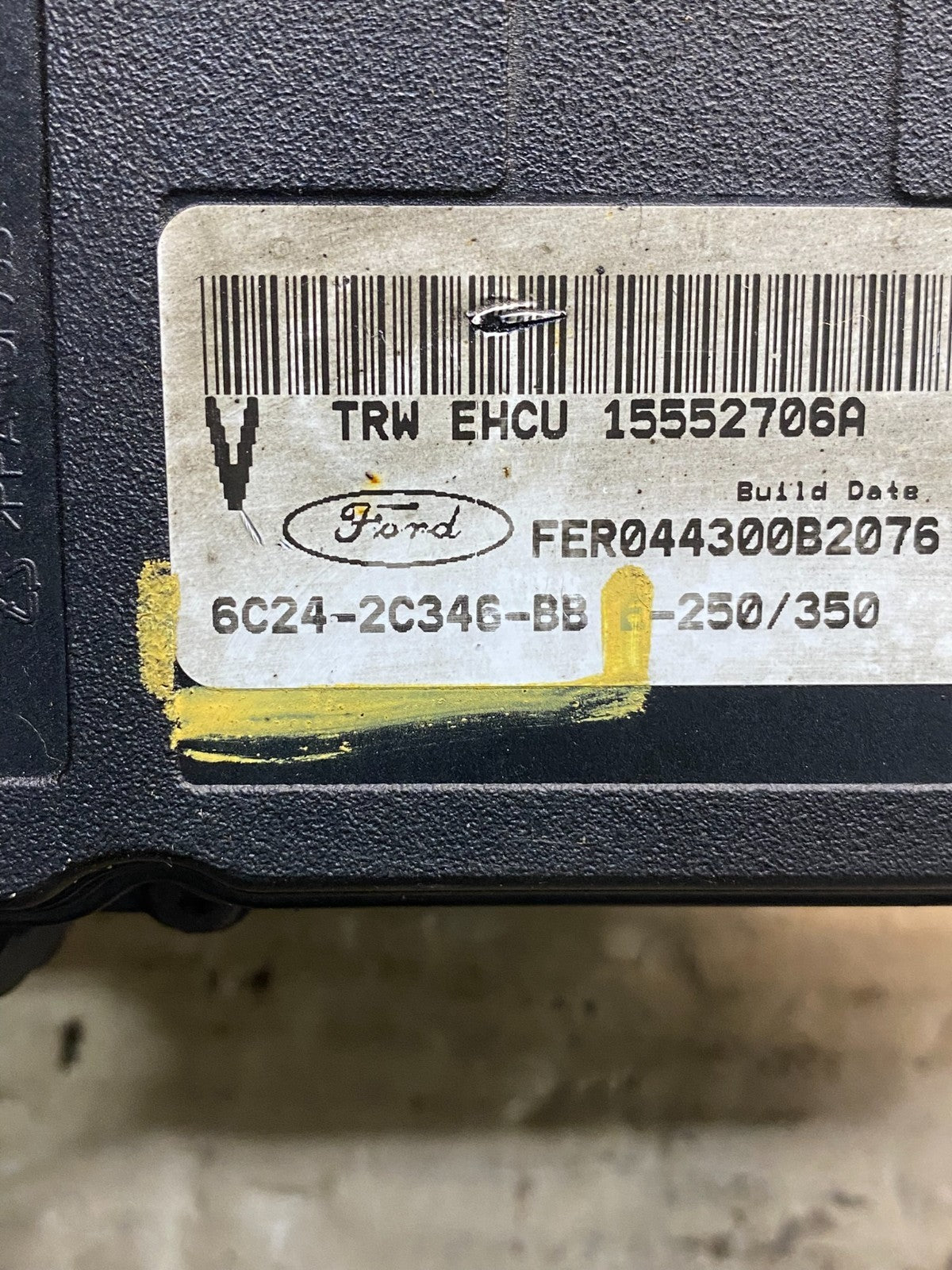 2006 2007 Ford E250 E350 Econoline Anti-Lock ABS Antilock Brake Pump AH9992 DW6