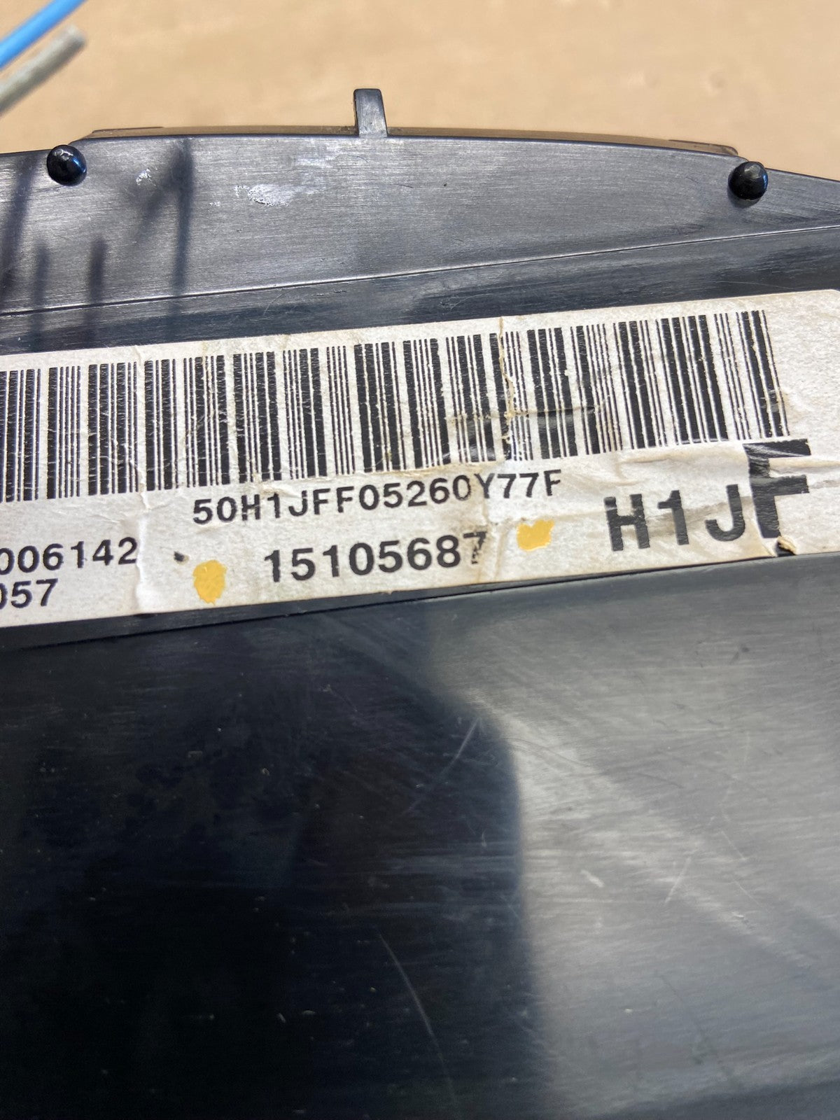 2003 to 2006 Chevrolet Silverado Speedometer Instrument Cluster AH3491 DG6