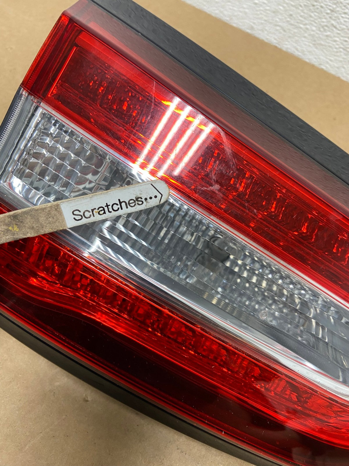 2014 to 2018 Jeep Cherokee Left Driver LH Side Inner Tail Light AD3801 LK3