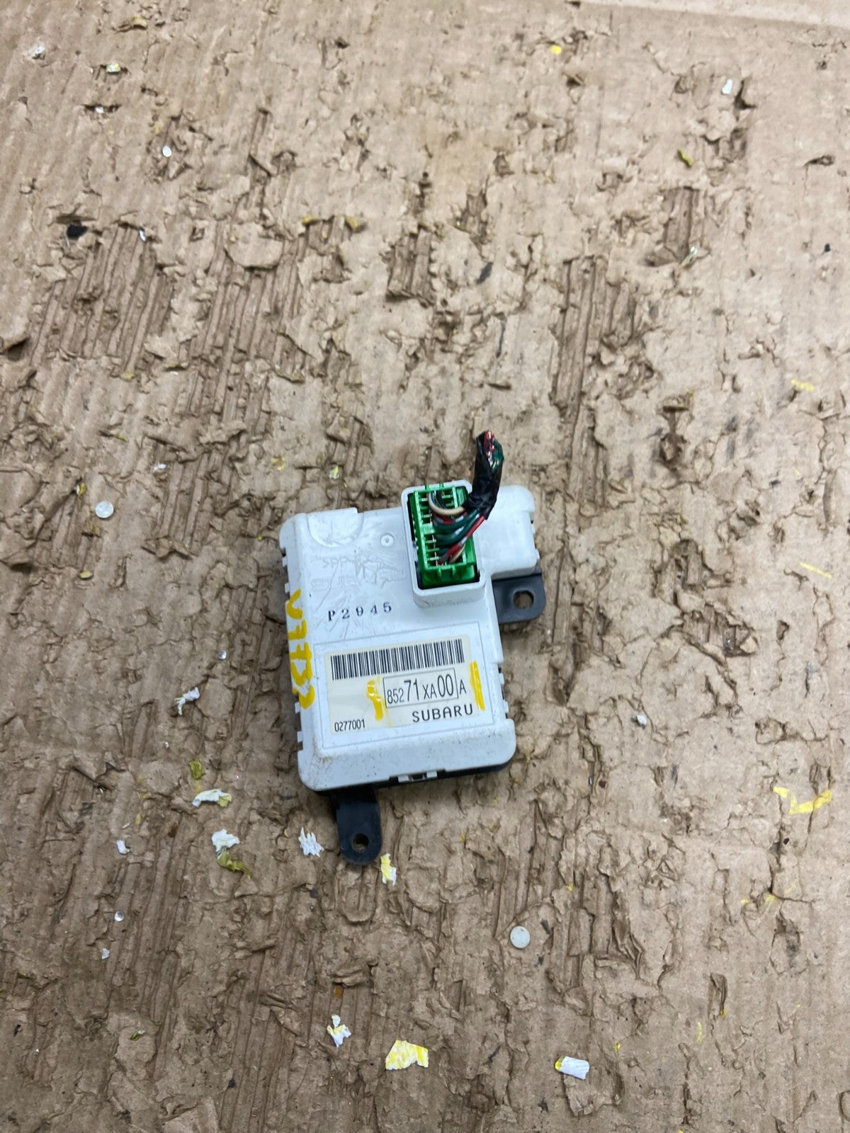 2006 Subaru Tribeca B9 Center Left Side Dash Open Door Light Display V7733 DG3