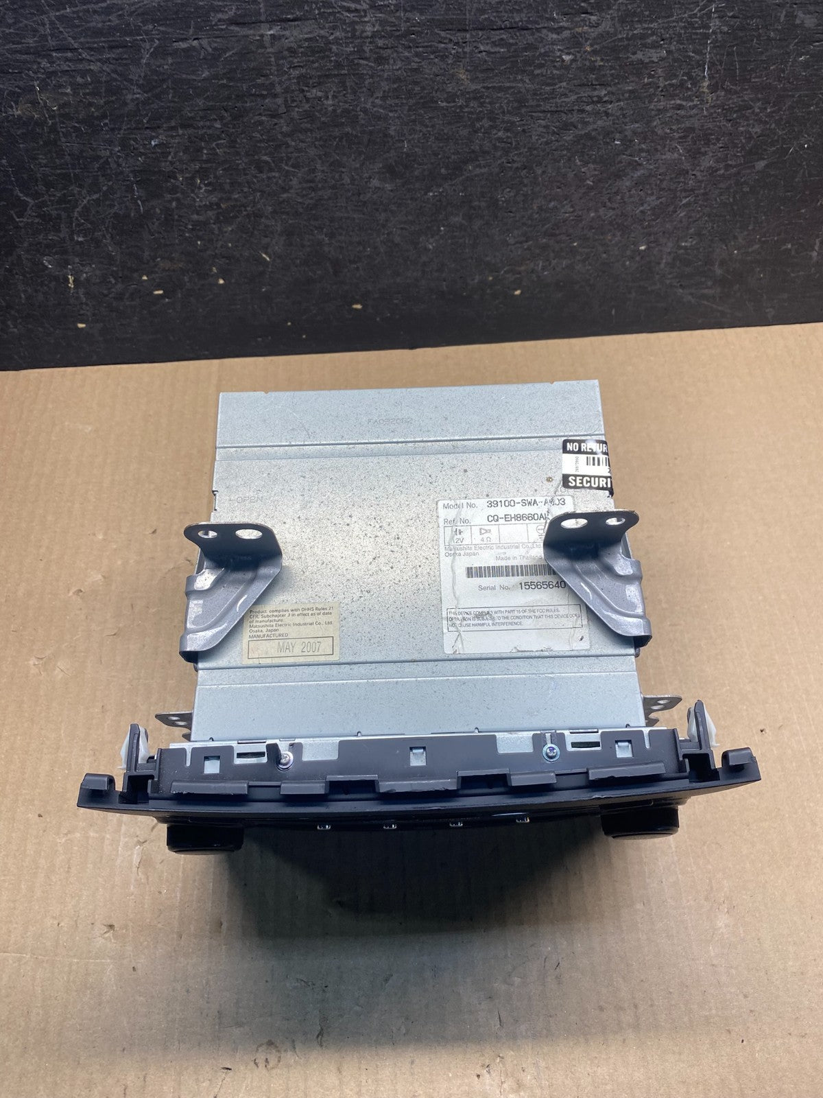 2007-2011 Honda CRV CR-V 6 CD AUX Player Radio Stereo CD Player AG9482 DG3