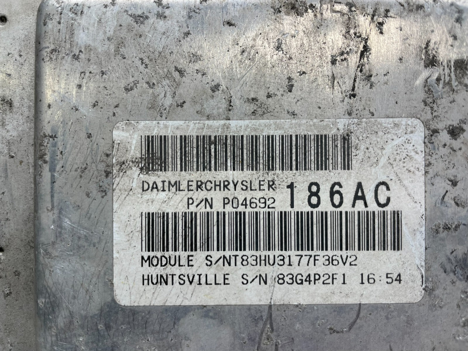 2008 Dodge Durango Multifunction Unit Module Fuse Box Body Control Oem y1145 DG2
