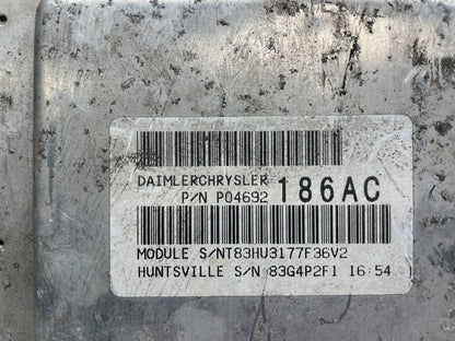 2008 Dodge Durango Multifunction Unit Module Fuse Box Body Control Oem y1145 DG2