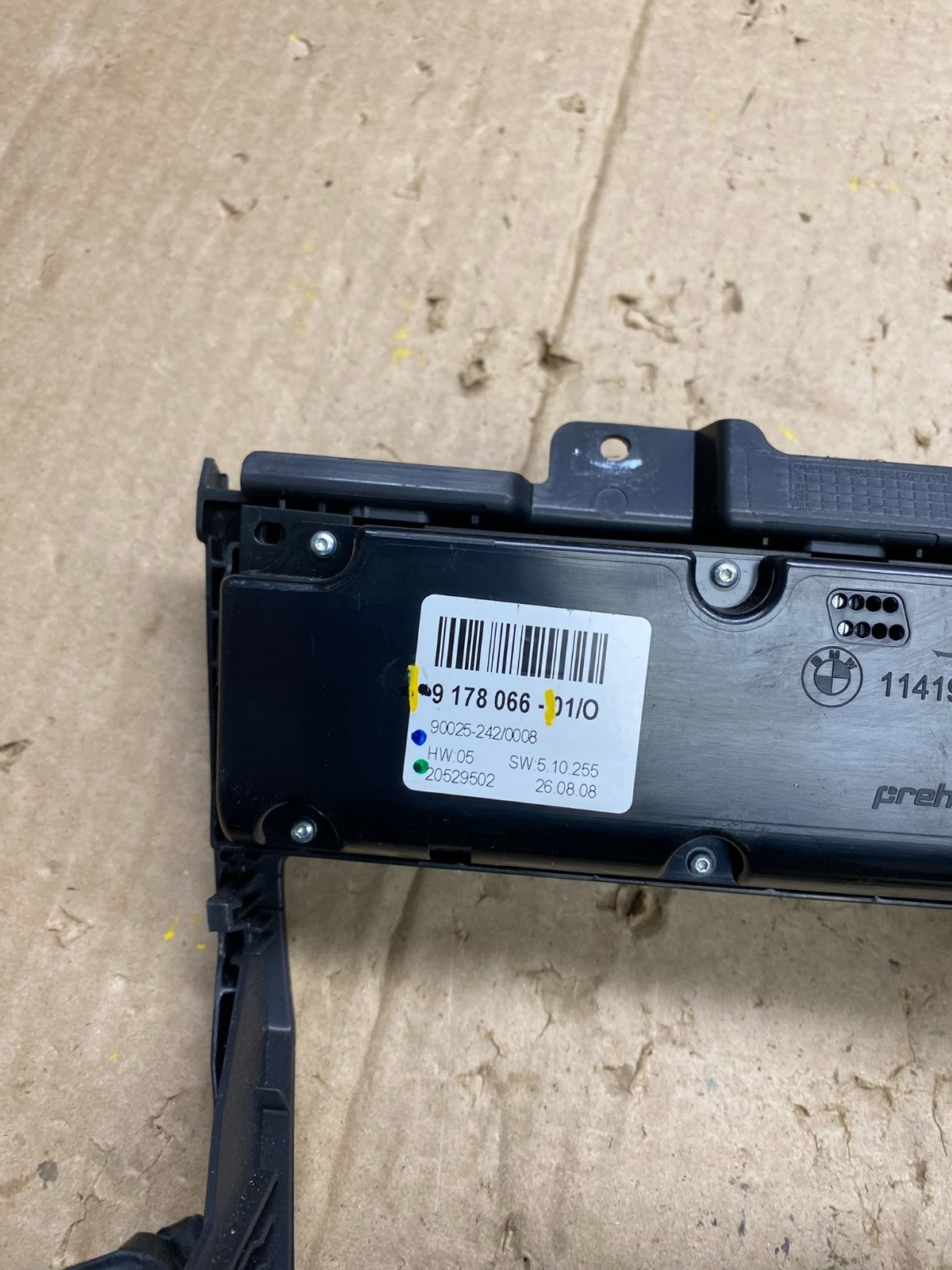 2007-2013 Bmw X5 AC Heater Climate Control Temperature Panel Trim Oem X1972 DG5