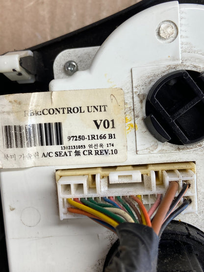 2012 to 2014 Hyundai Accent Center Heater A/C Climate Control Panel ae1834 DG5