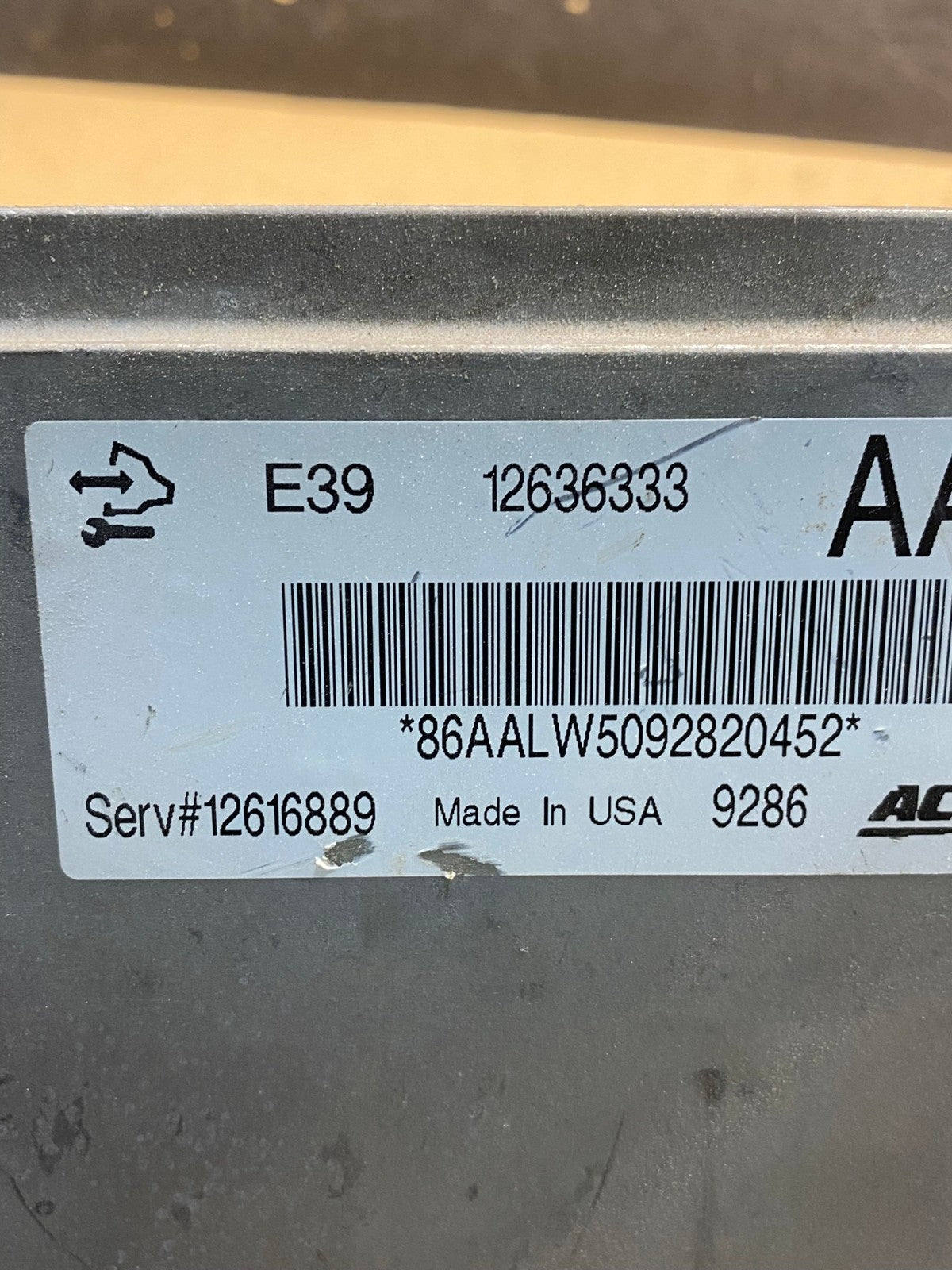 2010 2011 Chevrolet Equinox Terrain Ecu Engine Control Module Unit Ecm AH3333 LK2