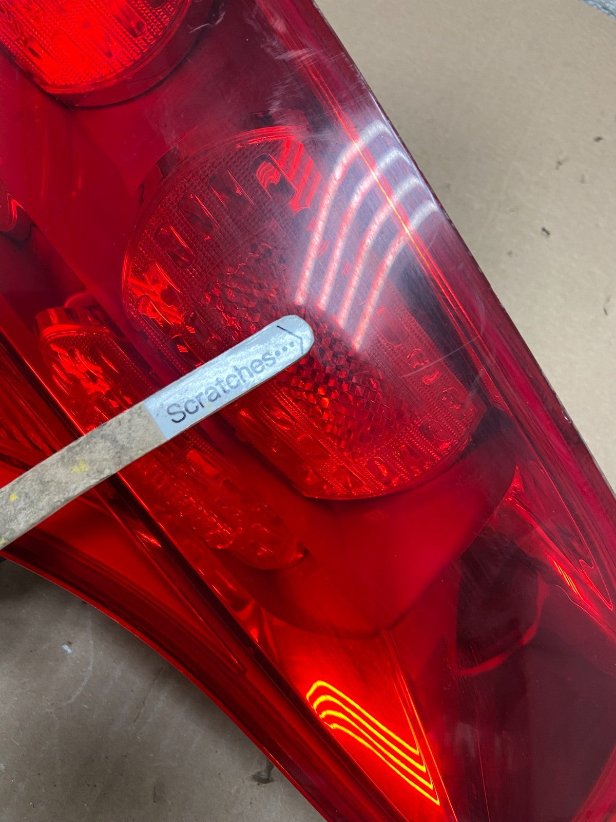 2007 2008 2009 Audi Q7 Left Driver Lh Side Tail Light Oem AB2373 DW3