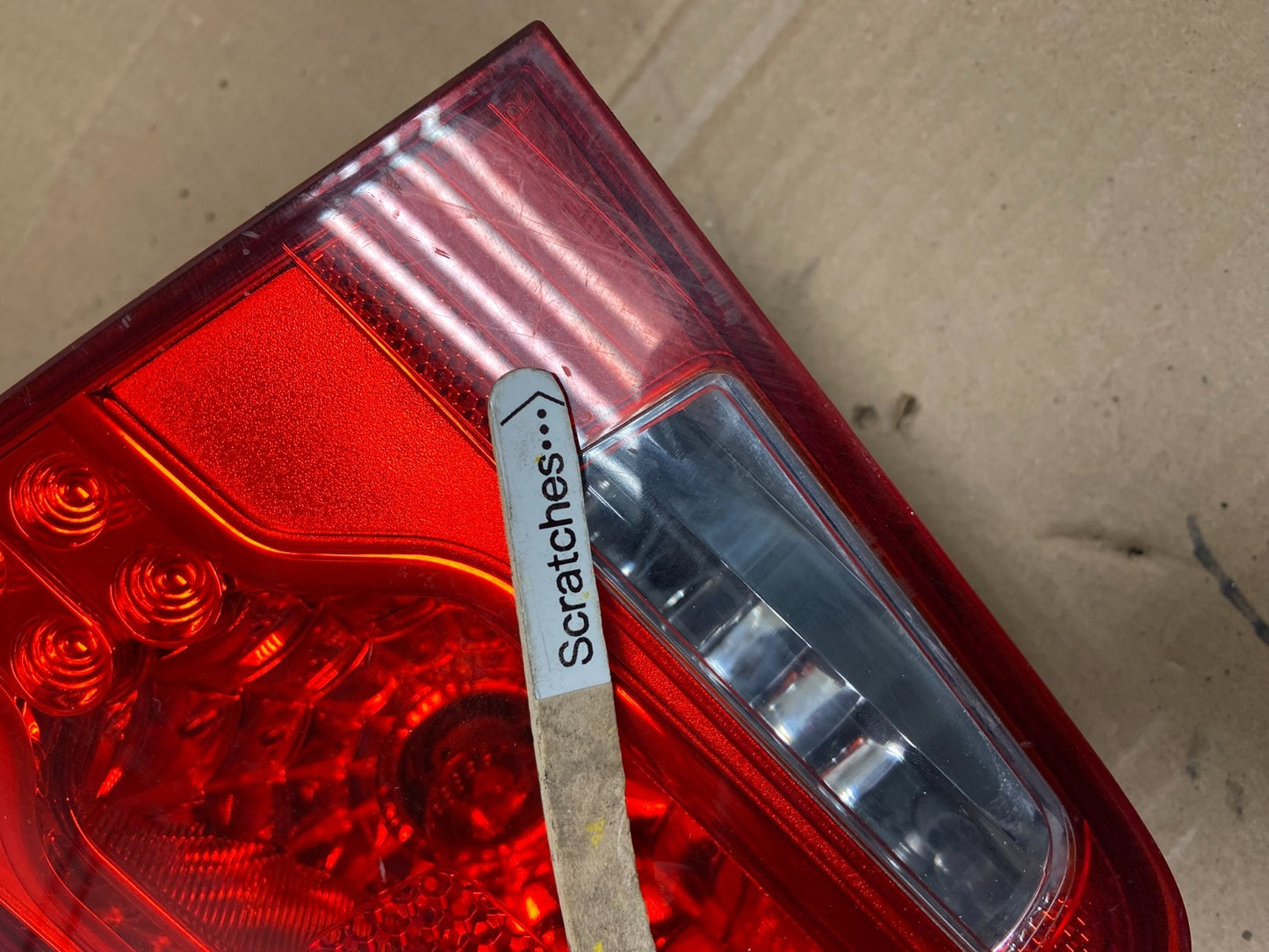 2010 to 2013 Kia Forte Right Passenger RH Side Tail Light Inner Oem AB1242 LK3