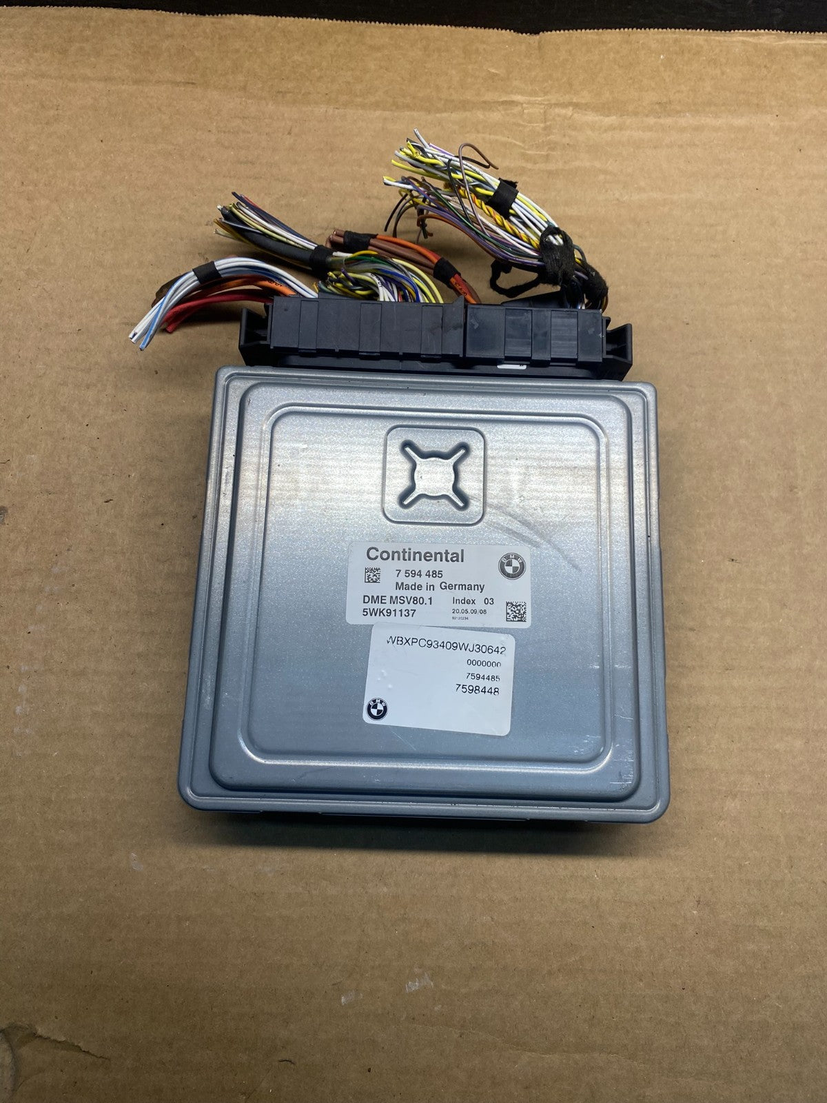 2007 - 2011 BMW 328i 528i E90 ECM ECU Engine Computer 7594485 AH4920 DG0