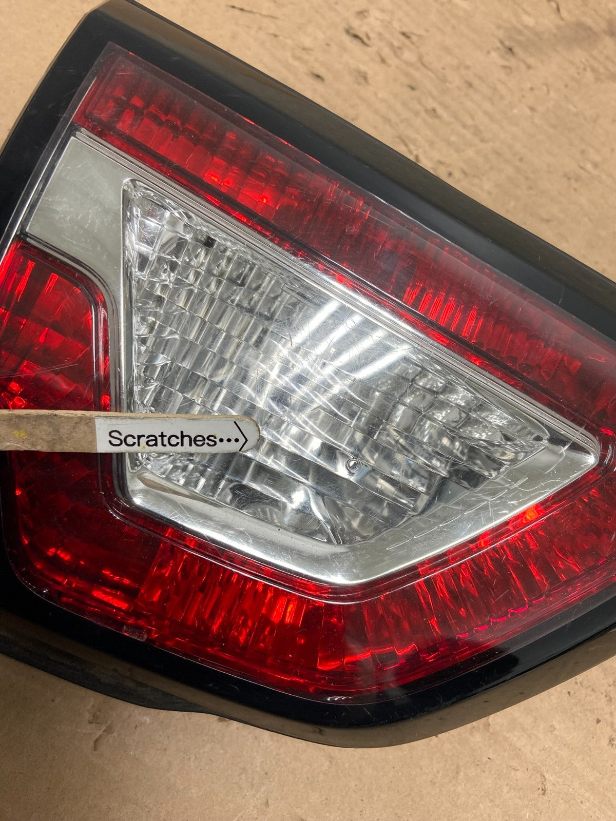 2013 to 2017 Chevrolet Traverse Left Driver LH Inner Tail Light Oem AB0095 LK3