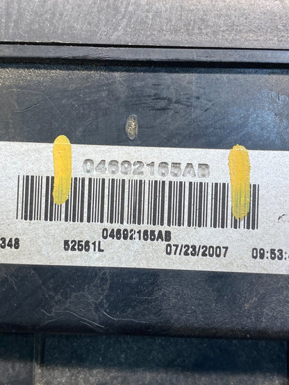 2008 Jeep Grand Cherokee Fuse Box Relay Panel BMC Body Module AD5111 DG4