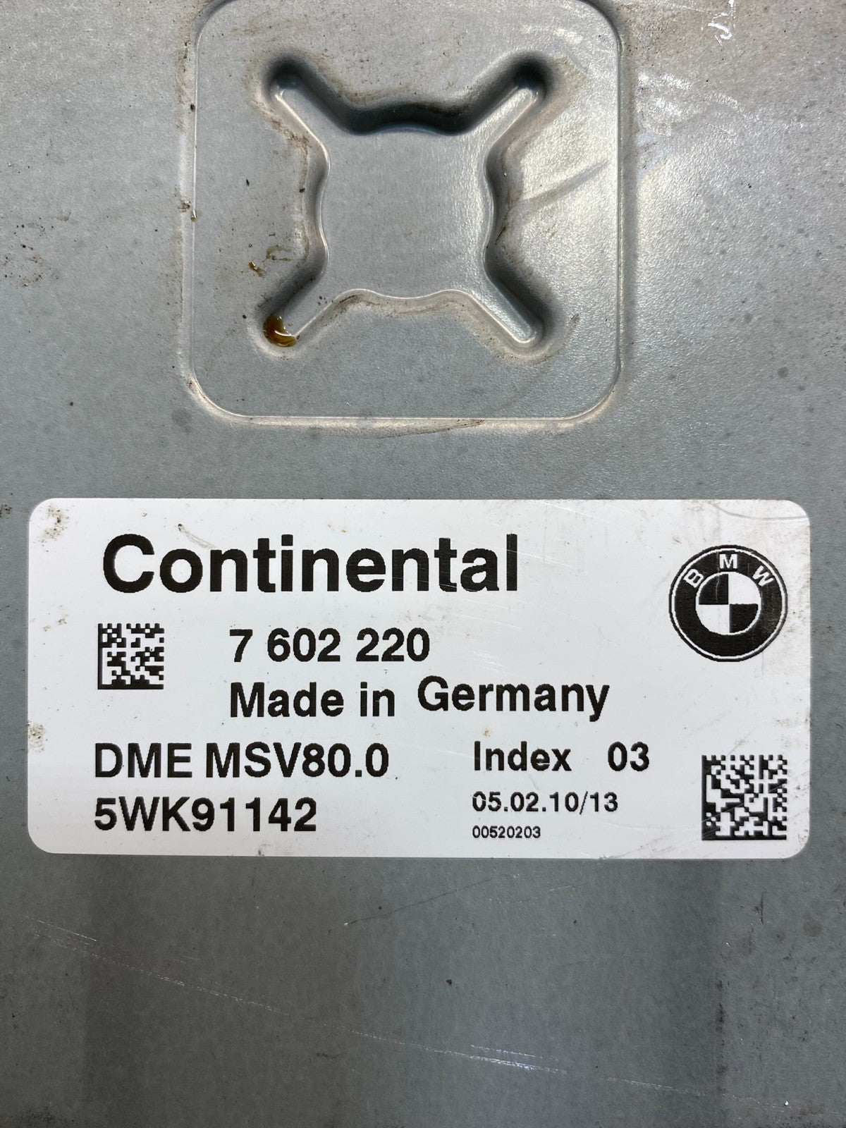 2007 - 2011 BMW 328i 528i E90 ECM ECU Engine Computer 7602220 ac0809 DG2