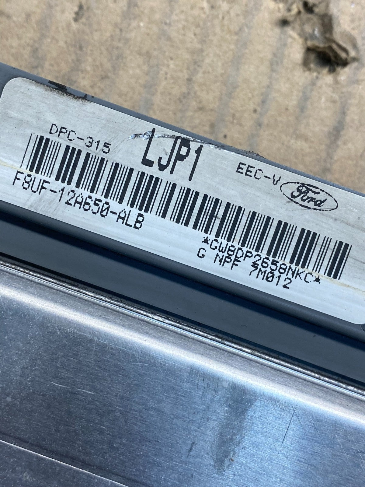 1998 Ford Van E150 E250 7.3L Diesel Engine Control ECU F8uf-12a650-alb AI5066 DW2
