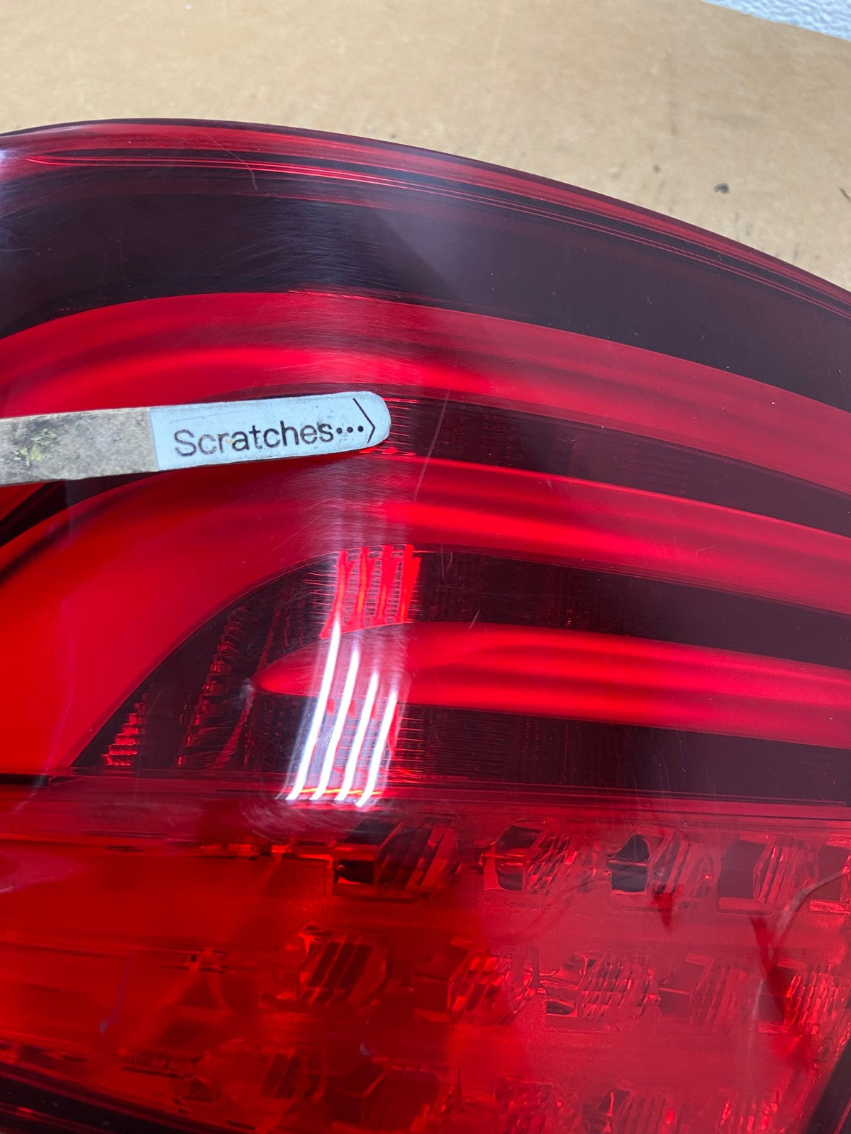 2011 2012 2013 BMW 5 Series F10 Right Passenger Rh Side Tail Light AE2694 LK3
