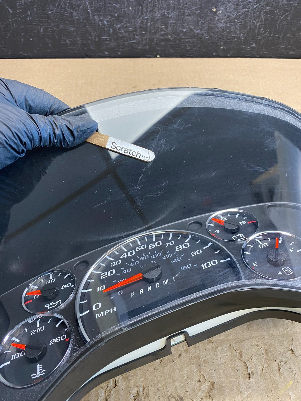 2008 to 2010 Chevrolet Express Speedometer Cluster Gauge AC9044 DW3