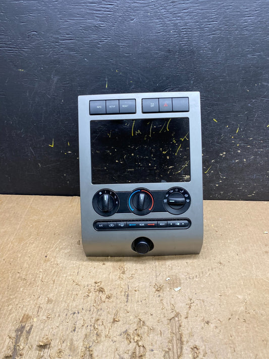 2007 to 2014 Ford Expedition Temperature Climate Control w/ Radio Bezel z9750 DG0