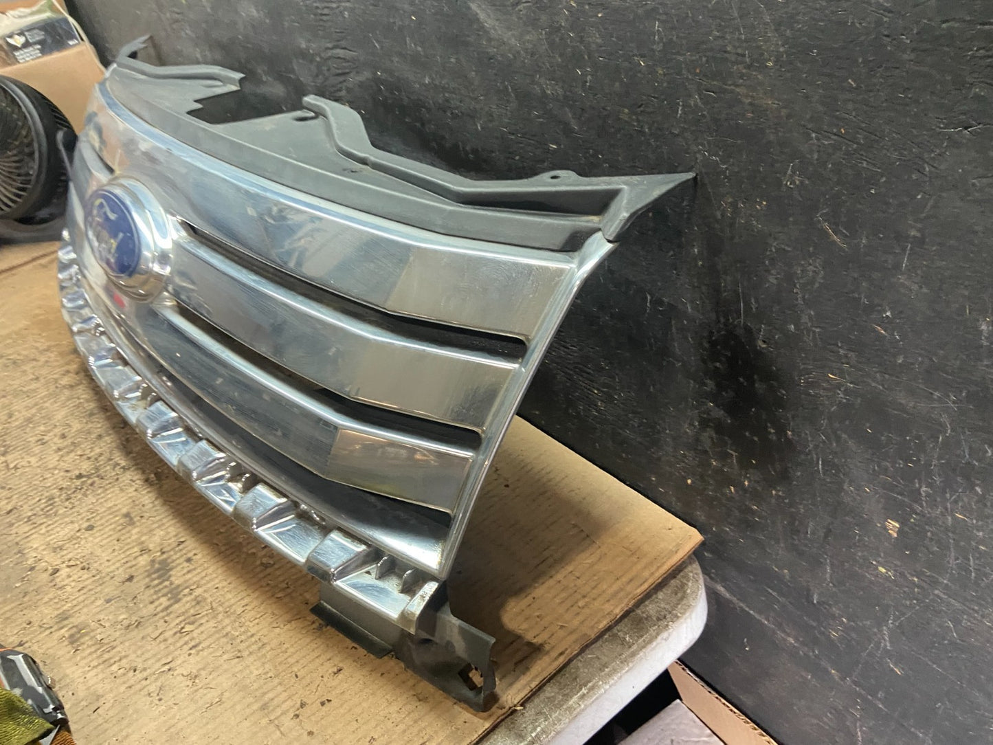 2007 2008 2009 2010 Ford Edge Front Upper Chrome Grill Grille Oem R7203 DG1