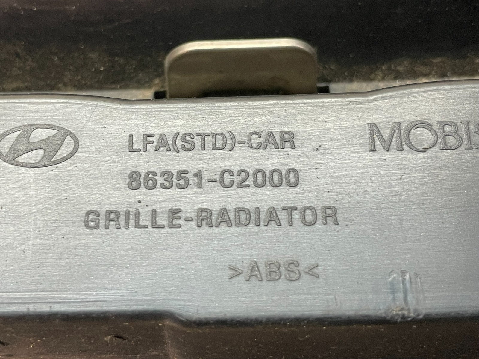 2015 2016 2017 Hyundai Sonata Front Upper Grill Grille AG7650 DG4