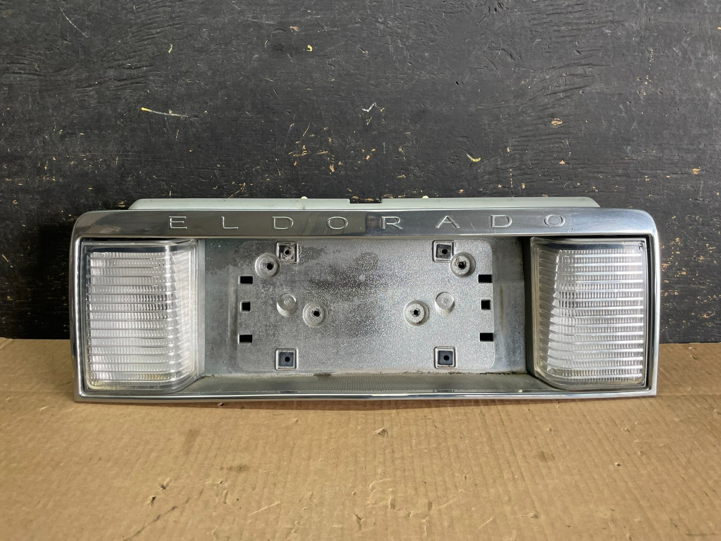 1992 to 2002 Cadillac Eldorado Car Rear License Plate Trim Panel AB3083 DG0